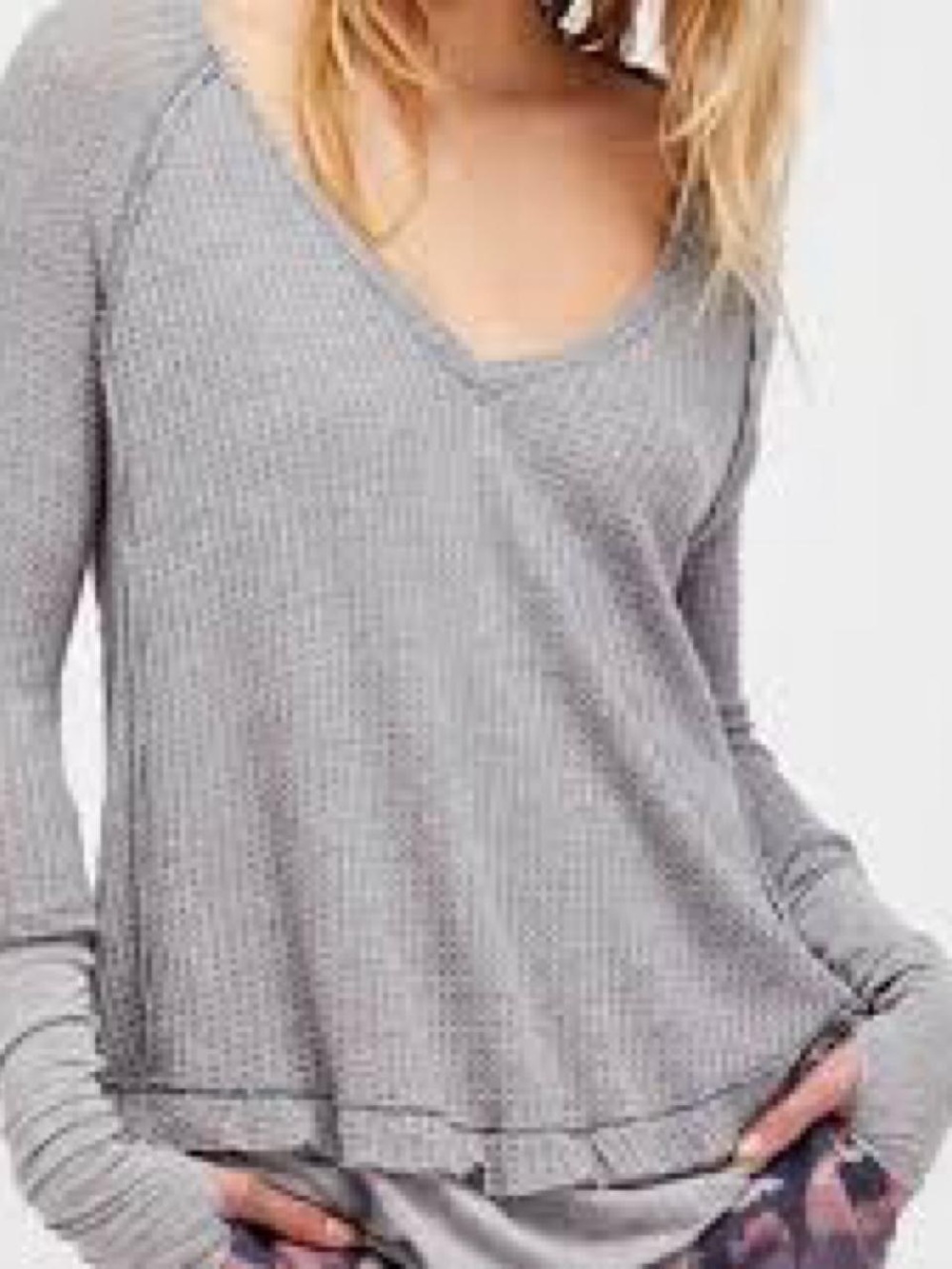 We The Free Laguna thermal top light gray Size S